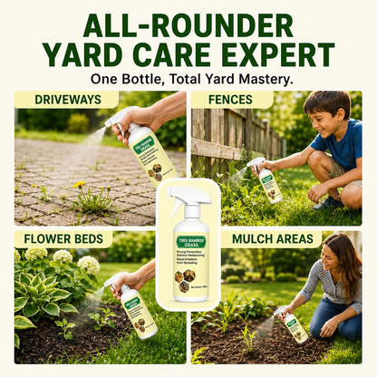 🔥2026 SALE - Fast-Acting Natural Weed & Grass Killer Spray